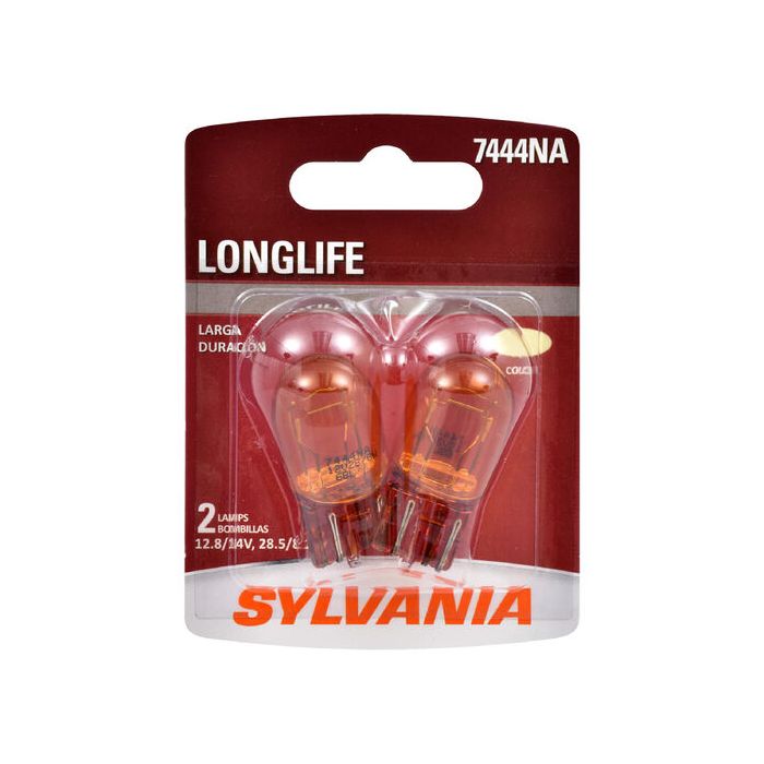 Sylvania 7444NALL.BP2 #7444NA Long Life Mini Bulb 2 Pack 