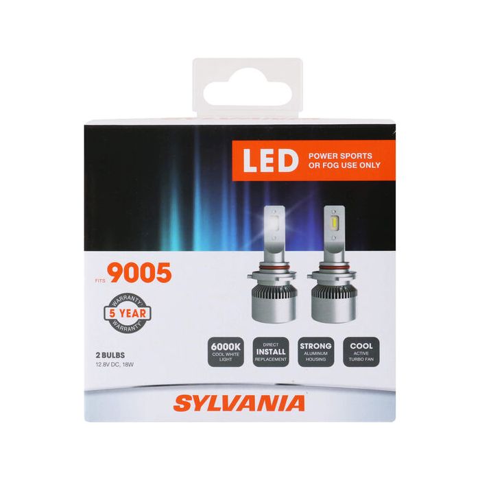 Sylvania 9005SL.BX2 #9005 LED Fog & Powersports Bulb 2 Pack 