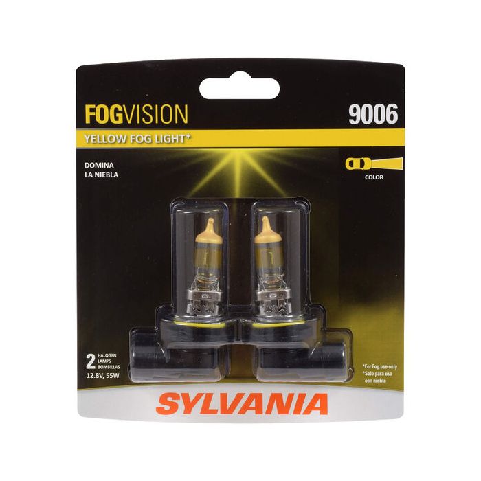 Sylvania 9006FV.BP2 #9006 FogVision Fog Bulb 2 Pack 