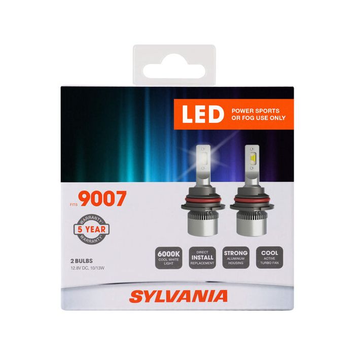 Sylvania 9007SL.BX2 #9007 LED Fog & Powersports Bulb 2 Pack 