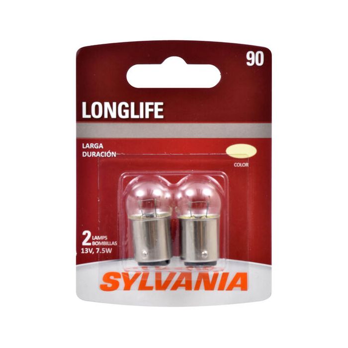 Sylvania 90LL.BP2 #90 Long Life Mini Bulb 2 Pack 