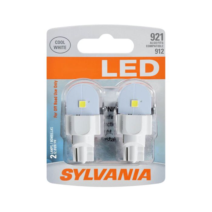 Sylvania 912SL.BP2 #912 White SYL LED Mini Bulb 2 Pack 