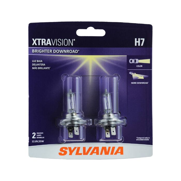 Sylvania H7XV.BP2 #H7 XtraVision Halogen Headlight Bulb 2 Pack 