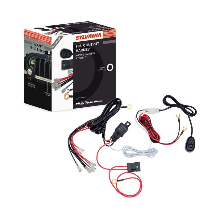 Sylvania LBARHRNSP4.BX Universal 4 Output LED Wiring Harness 