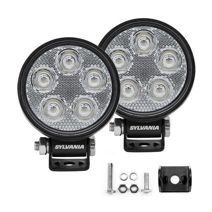Sylvania SLMRND3INSP2.BX2 3" LED Slim Pod  Round -Spot Light 