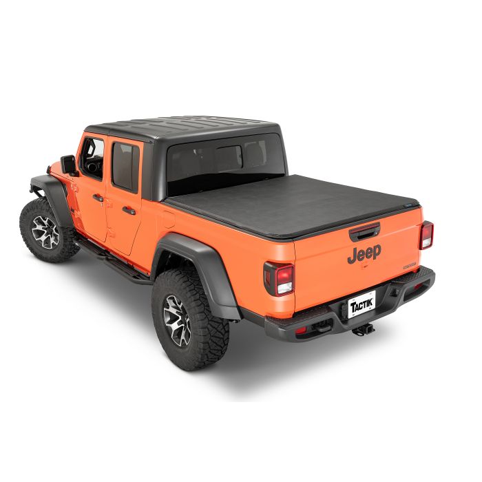 TACTIK 3033109 Tri-Fold Soft Tonneau Cover for 20-23 Jeep Gladiator JT