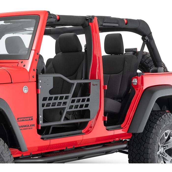 TACTIK  Tube Doors for 07-18 Jeep Wrangler JK