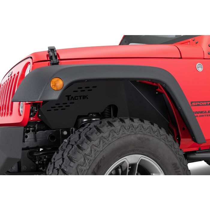 TACTIK  Aluminum Inner Fender Liners for 07-18 Jeep Wrangler JK 