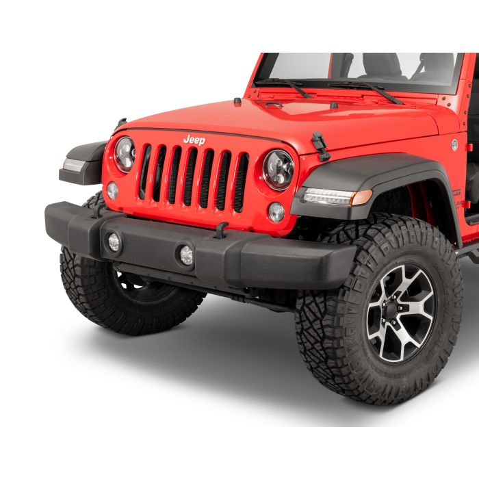 TACTIK  JK to JL Style Front Fender Flares for 07-18 Jeep Wrangler JK
