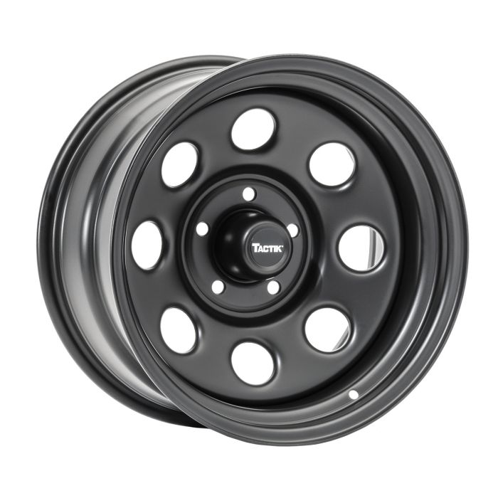 TACTIK  Circle 8 Classic Wheel in 17x9 with 4.75in Backspace for 07-21 Jeep Wrangler JK, JL and Gladiator JT