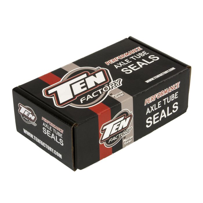 Ten Factory  Front Axle Tube Seals for 84-18 Jeep Vehicles with 30 Spline Dana 30/44 Front Axle