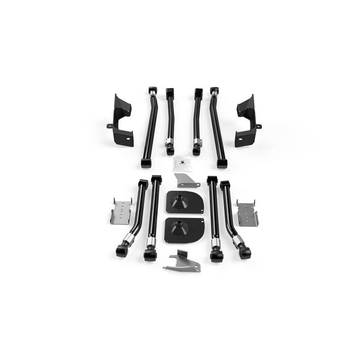Teraflex 1259100 Alpine Front Long Flexarms w/ 2" Rear Stretch Kit for 07-18 Jeep Wrangler JK