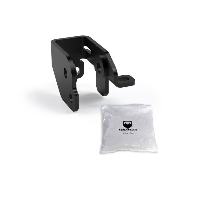 Teraflex 1953250 Front Track Bar Axle Bracket for 18-21 Jeep Wrangler JL & Gladiator JT with 2.5" to 3.5" Lift