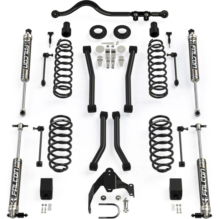 Teraflex 1342000 3" Trail Select Performance Suspension System for 07-18 Jeep Wrangler JK