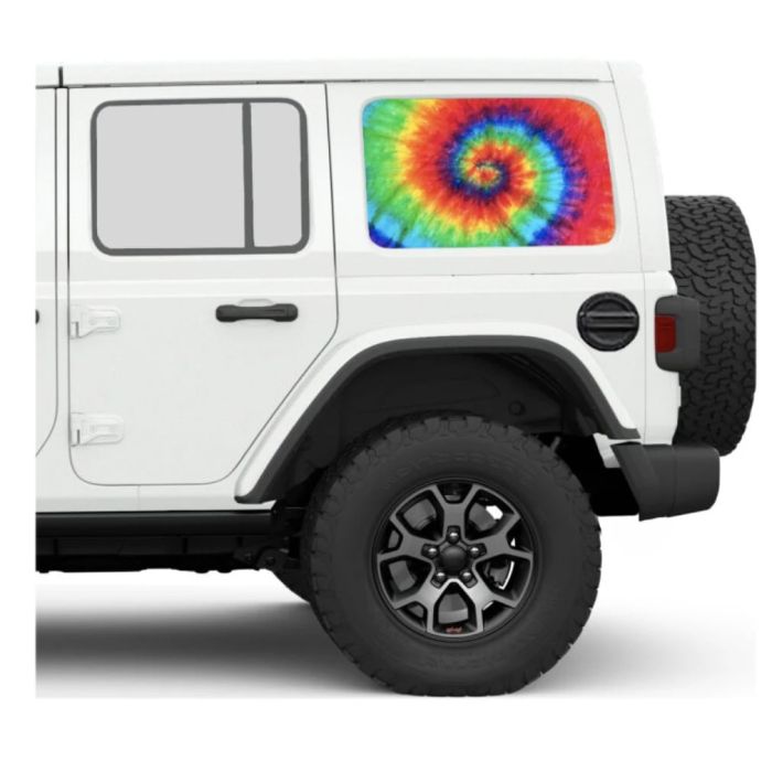 UTS SD WINDOW DCL JKU/JLU TIE DYE