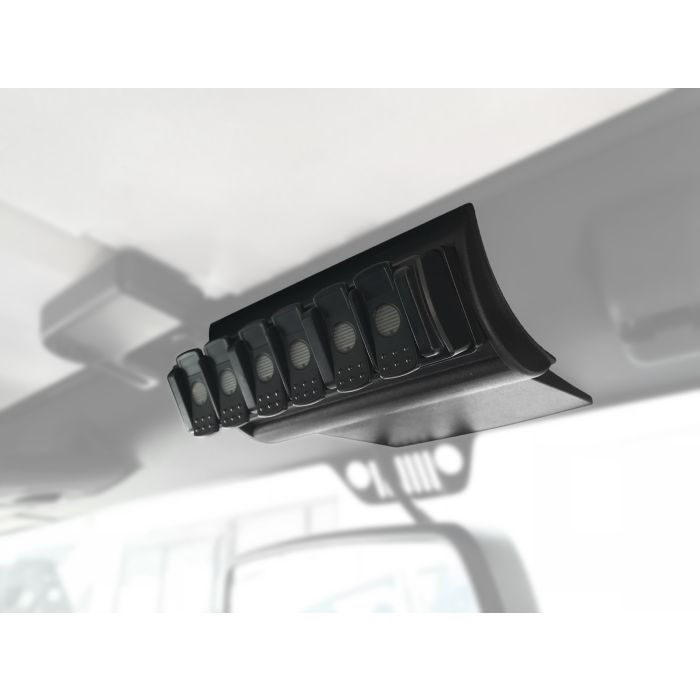 Trigger  6 Shooter System with Overhead Switch Mount, Underhood Relay Mount, Connector Kits  for 07-18 Jeep Wrangler JK