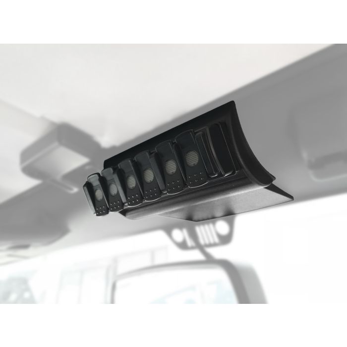 Trigger  6 Shooter System with Overhead Switch Mount, Underhood Relay Mount, Connector Kits  for 07-18 Jeep Wrangler JK
