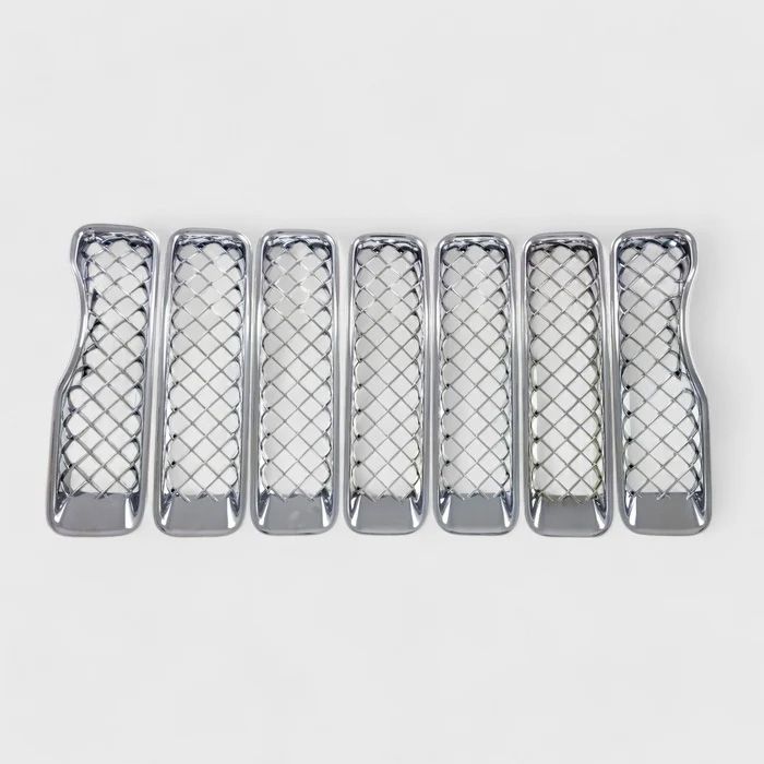 Trim Illusion  Delete Grille Overlay for 18-24 Jeep Wrangler JL 