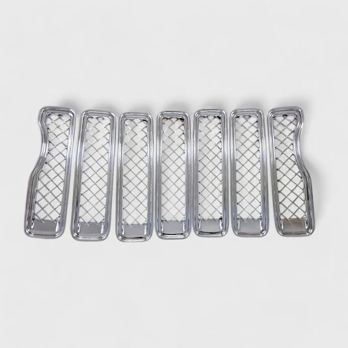 TRIM ILLUSION GRILLE OVERLAY 18-23 JL SAHARA/RUBICON CHROME