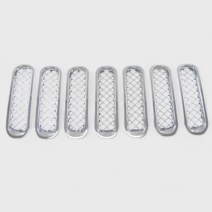 Trim Illusion  Delete Grille Overlay for 07-18 Jeep Wrangler JK