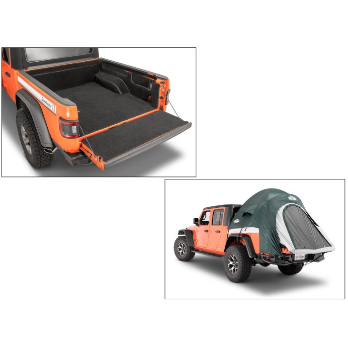Tru-Fit  BedGuard® Premium Bed Carpet Kit with FREE Lost Canyon Truck Bed Tent for 20-26 Jeep Gladiator JT