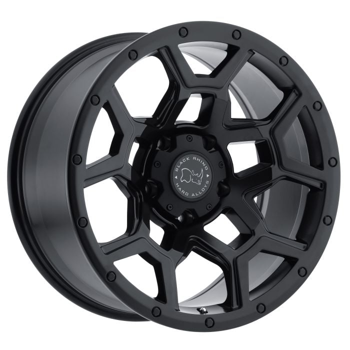 BLACK RHINO OVERLAND 20X9.5 5X5 4.5 BLK