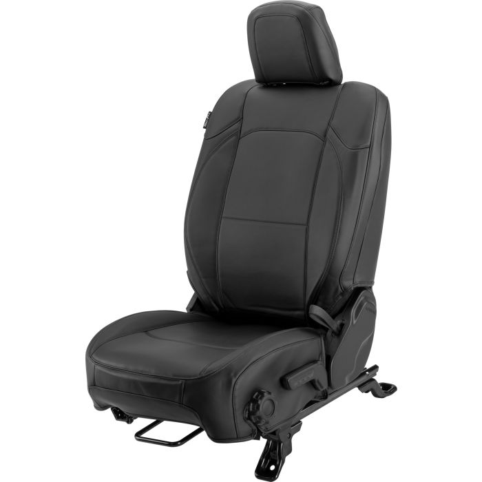 Tru-Fit  Eco Leather Front & Rear Seat Covers for 21-25 Jeep Wrangler JL Unlimited 4-Door 4Xe with Rear Seat Center Armrest