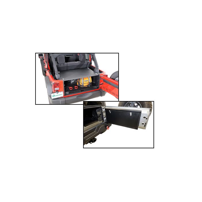 TUFF ENCLOSURE LOCKBOX COMBO 11-18 JKU  14036 1014