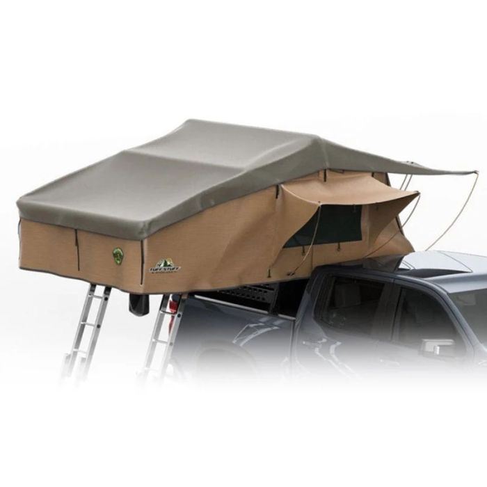 Tuff Stuff Overland TS-RTT-ANX-ELT Elite Rooftop Tent with Annex Room, 5 Person 