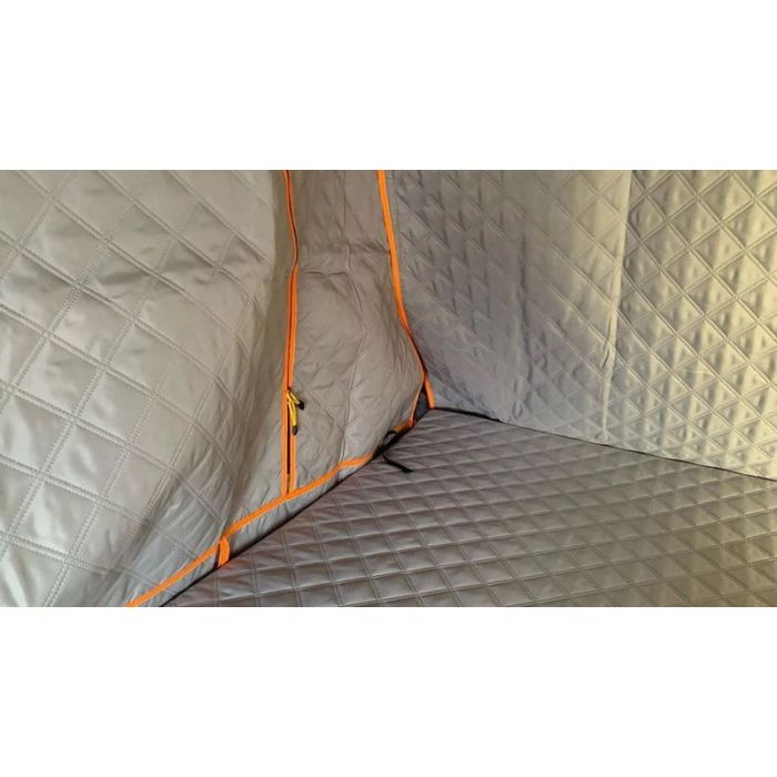 Tuff Stuff Overland  Insulated Rooftop Quilted, Zip-In, Liner in Gray 