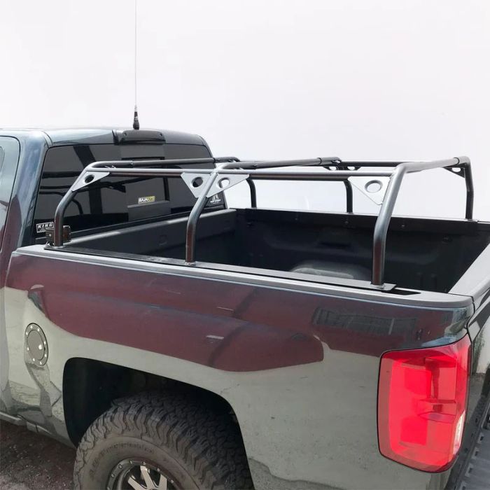 TUFF STUFF OVERLAND ROOF TOP TENT TRUCK BED RACK, ADJUSTABLE, POWDER COATED 51"