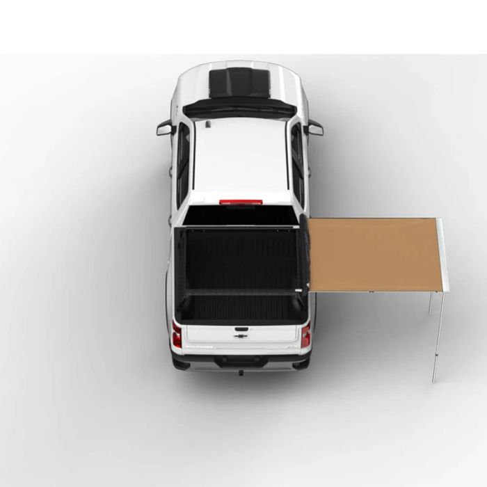 Tuff Stuff Overland  Truck or Car Rooftop Awning  in Durable Poly-Cotton Ripstop Fabric