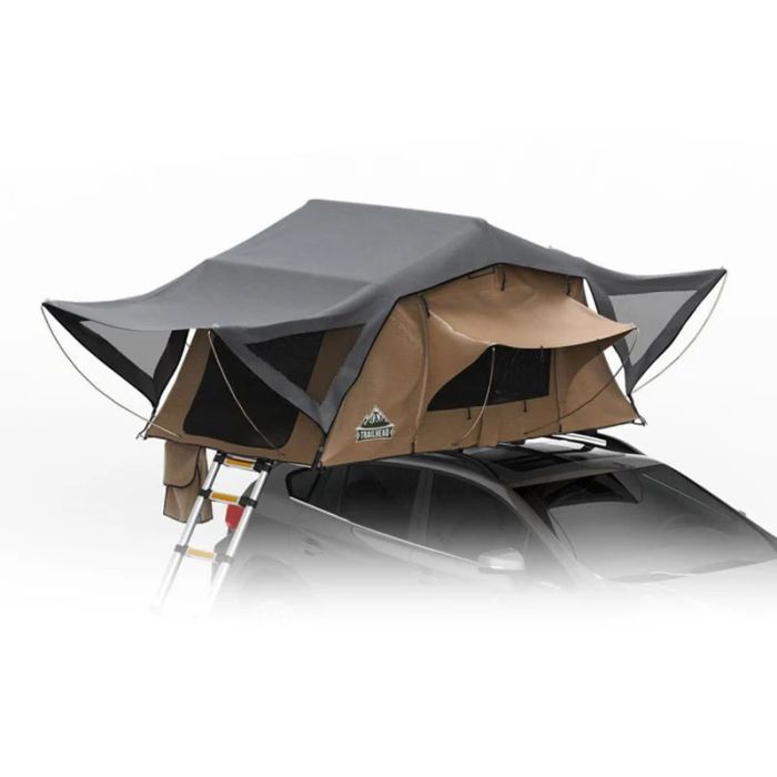 Tuff Stuff Overland TS-RTT-TRAILHEAD Trailhead Rooftop Tent, 2 Person, in Tan 