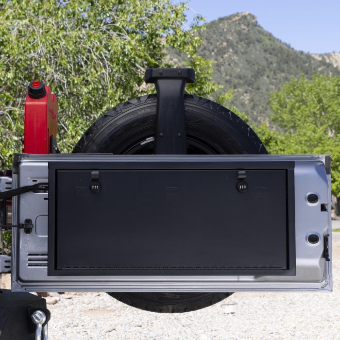 Tailgate Lockbox w/ Combo Lock for Jeep Wrangler