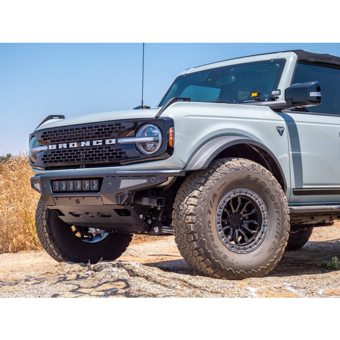 Turn Offroad FB2-M1 Baja Tubular Front Bumper & Skid Plate for 21-26 Ford Bronco