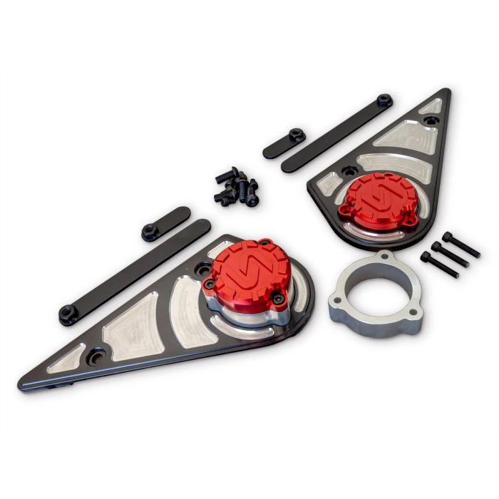 Turn Offroad SULM-M1 Billet Lower Control Arm Mount Covers for 21-26 Ford Bronco