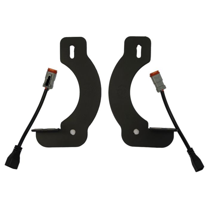 TYRI Off-Road Lighting 53-232-1 Fog Light Bracket Kit for 18-26 Jeep Wrangler JL