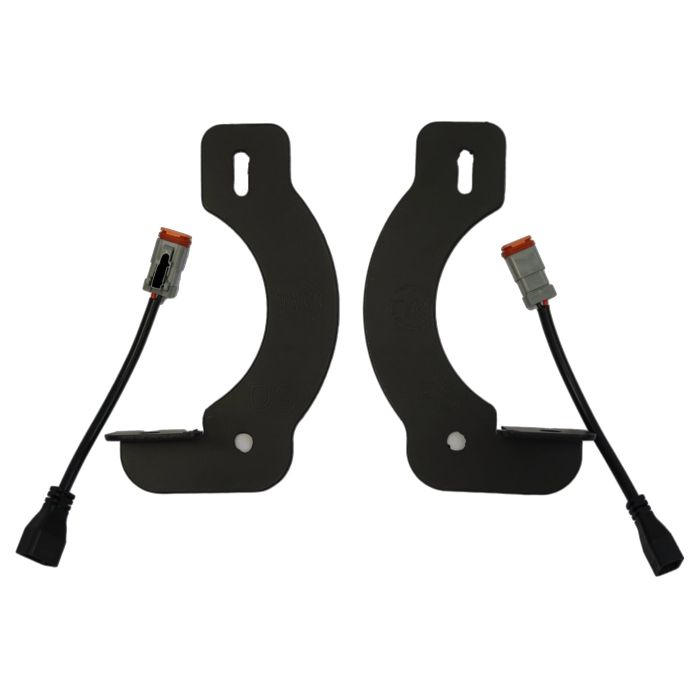 TYRI Off-Road Lighting 53-232-1 Fog Light Bracket Kit for 18-26 Jeep Wrangler JL