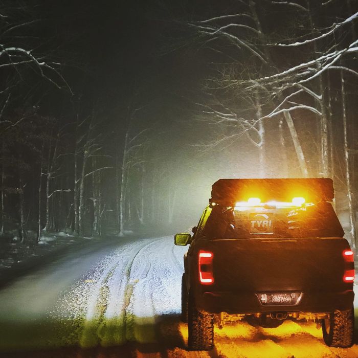 Tyri Off-Road Lights  VL4 Amber Wide Symmetric LED Light 