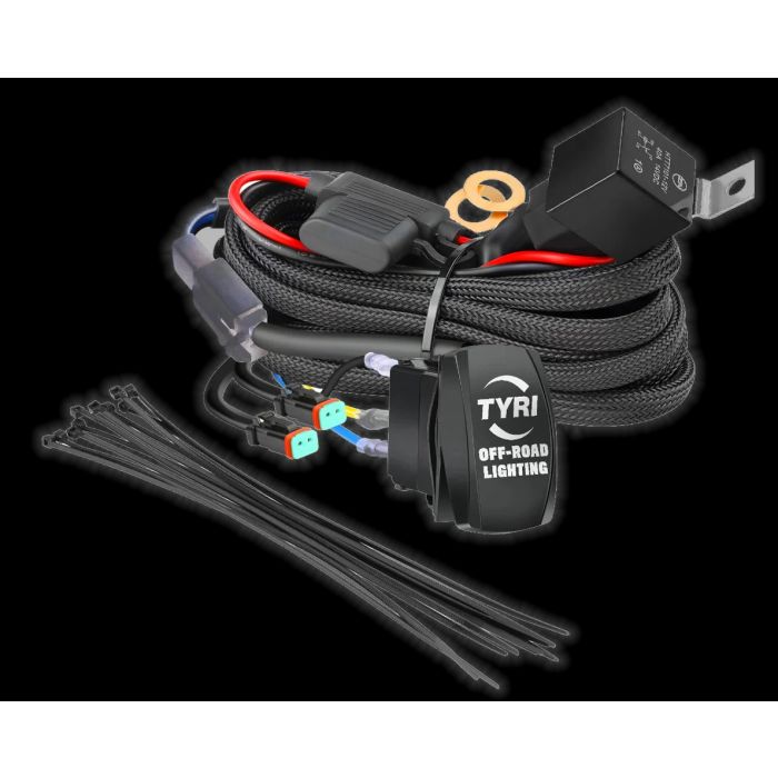 Harness, ORV w/relay and switch, long length