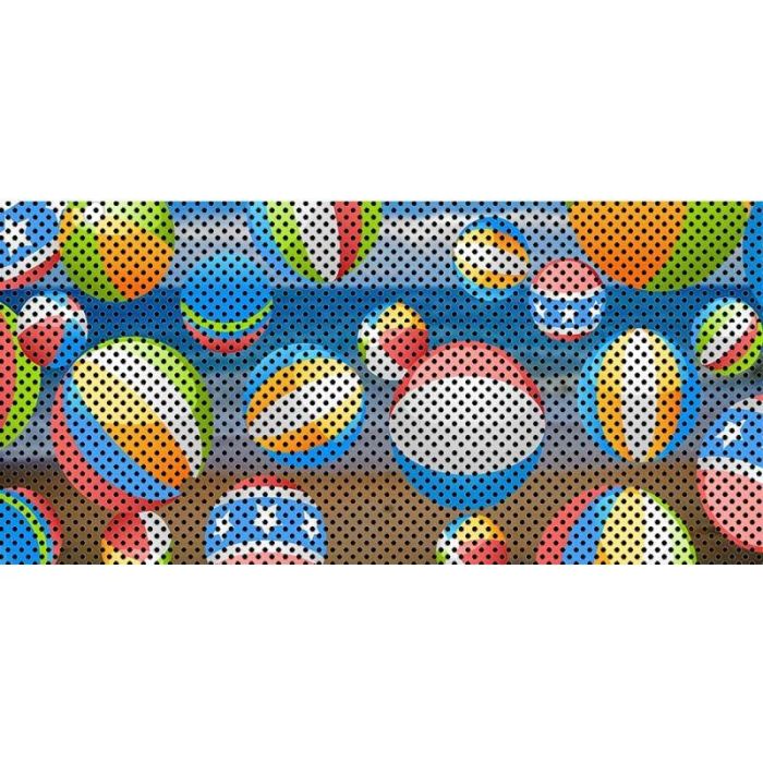 UTS JK BEACH BALLS GRILL INSERT