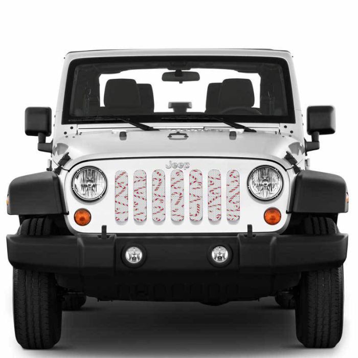 Under The Sun Inserts  Holiday Series Grille Insert for 07-18 Jeep Wrangler JK
