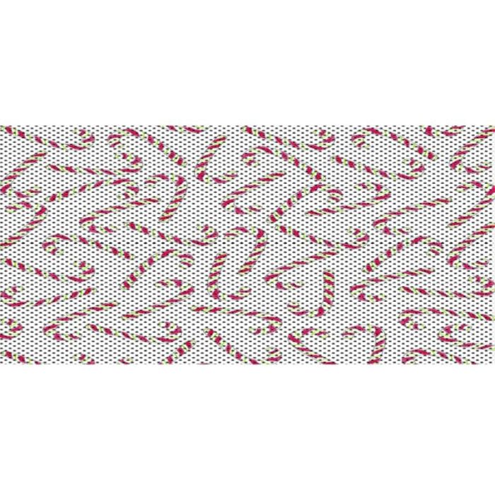 UTS JL CANDY CANE GRINCH GRILL INSERT WITH TRAIL CAMERA