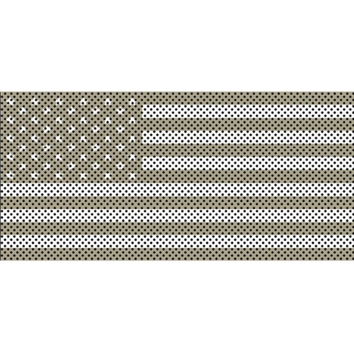 UTS JL TAN OG WHT STARS STRIPES INS WITH TRAIL CAMERA