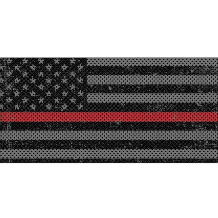 UTS JK DISTRESSED THIN RED LINE INSERT