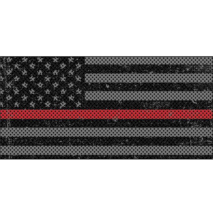 UTS JK DISTRESSED THIN RED LINE INSERT