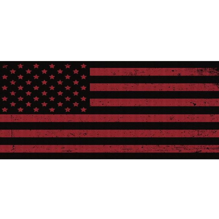 UTS JK DIST BLK/RED GRILLE INSERT