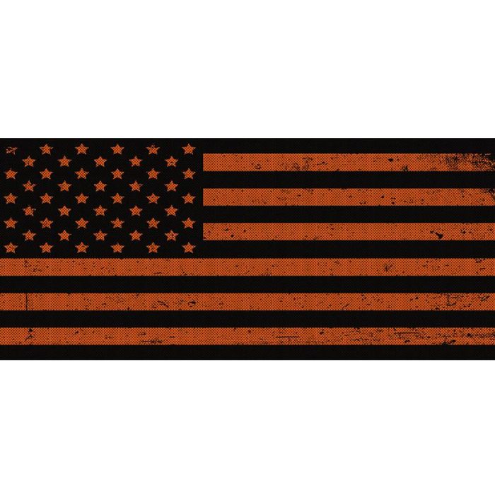 UTS JK DIST BLK/ORANGE GRILLE INSERT