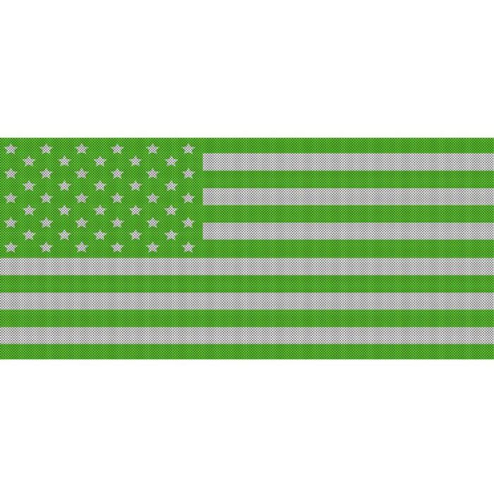 UTS JK WHITE/GREEN GRILLE INSERT