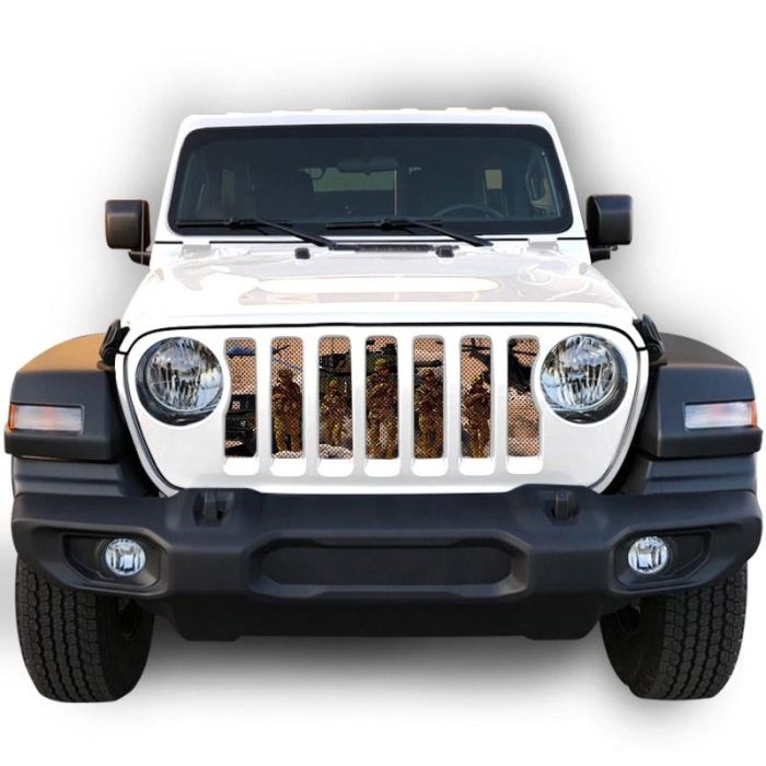 UTS JL STANDING STRONG GRILLE INSERT WITH TRAIL CAMERA